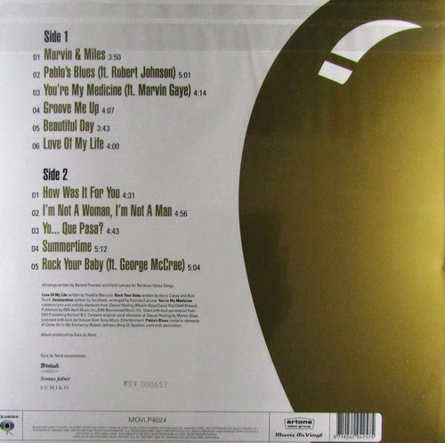 Gare Du Nord Gold Coloured Gold Vinyl