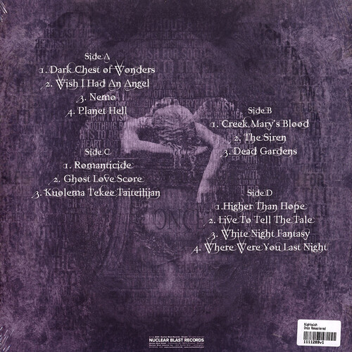 Nightwish Once Coloured Purple Vinyl (2 LP)