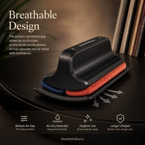 HumminGuru I-Brush 5-in-1 Vinyl Record Cleaning Kit