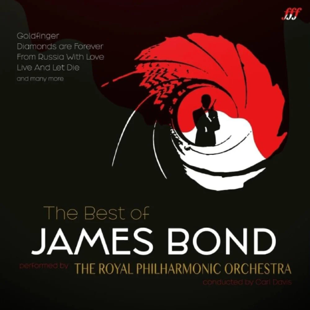 Various Artists The Best of James Bond Coloured Blood Red Clear Vinyl