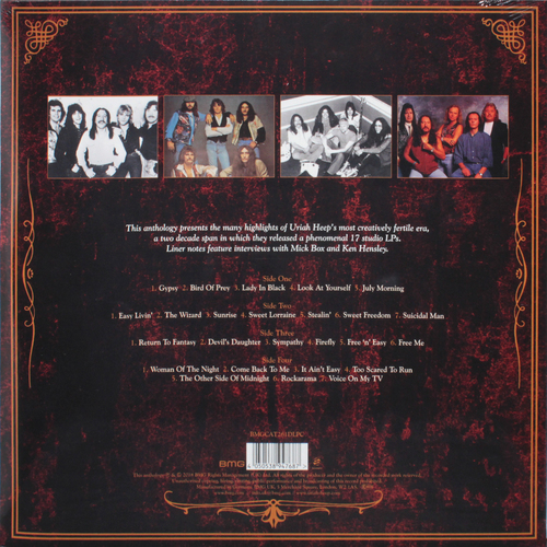 Uriah Heep Your Turn To Remember: The Definitive Anthology 1970-1990 Coloured Yellow Vinyl (2 LP)