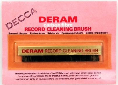 London Decca Deram Record Brush