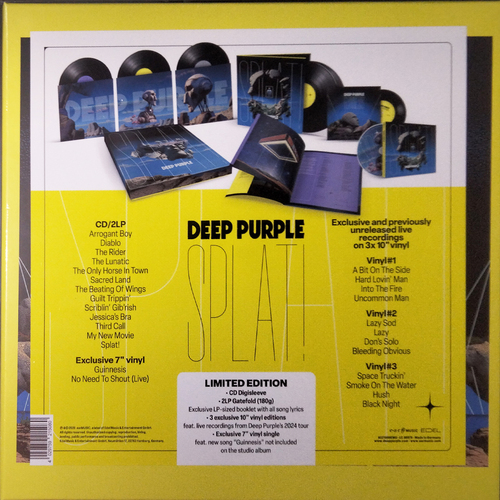 Deep Purple SPLAT! Box Set (45RPM 2 LP, 10