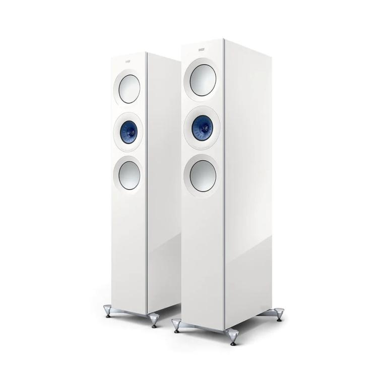 KEF Reference 3 High Gloss White/Blue