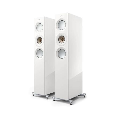 KEF Reference 3 High Gloss White/Champagne