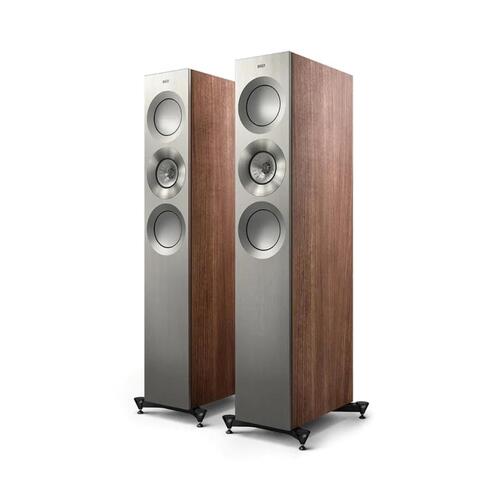 KEF Reference 3 Satin Walnut/Silver