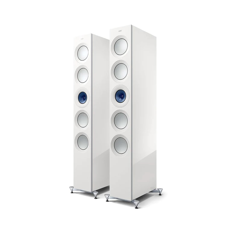 KEF Reference 5 High Gloss White/Blue