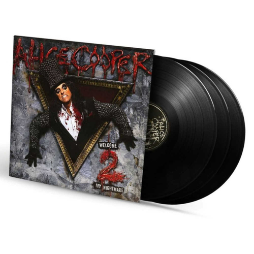 Alice Cooper Welcome 2 My Nightmare 45RPM (3 LP)