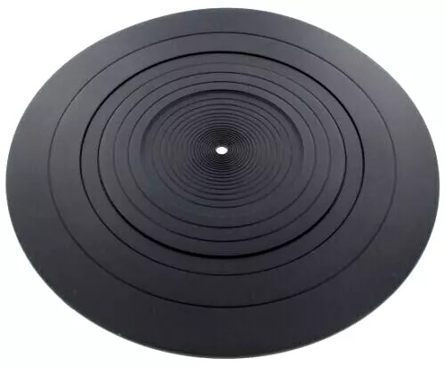 Thorens Rubber Turntable Platter Mat Black