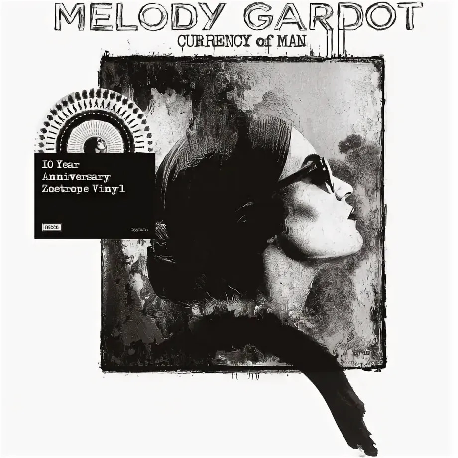 Melody Gardot Currency Of Man (10th Anneversary) Zoetrope Picture Disc (2 LP)