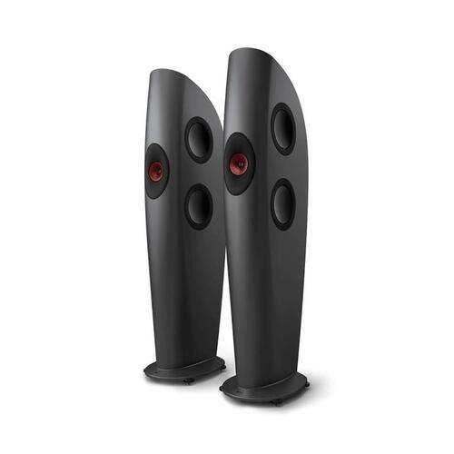KEF Blade One Meta Charcoal Grey/Red
