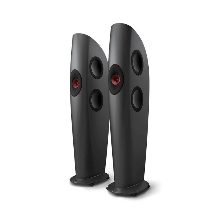 KEF Blade One Meta Charcoal Grey/Red