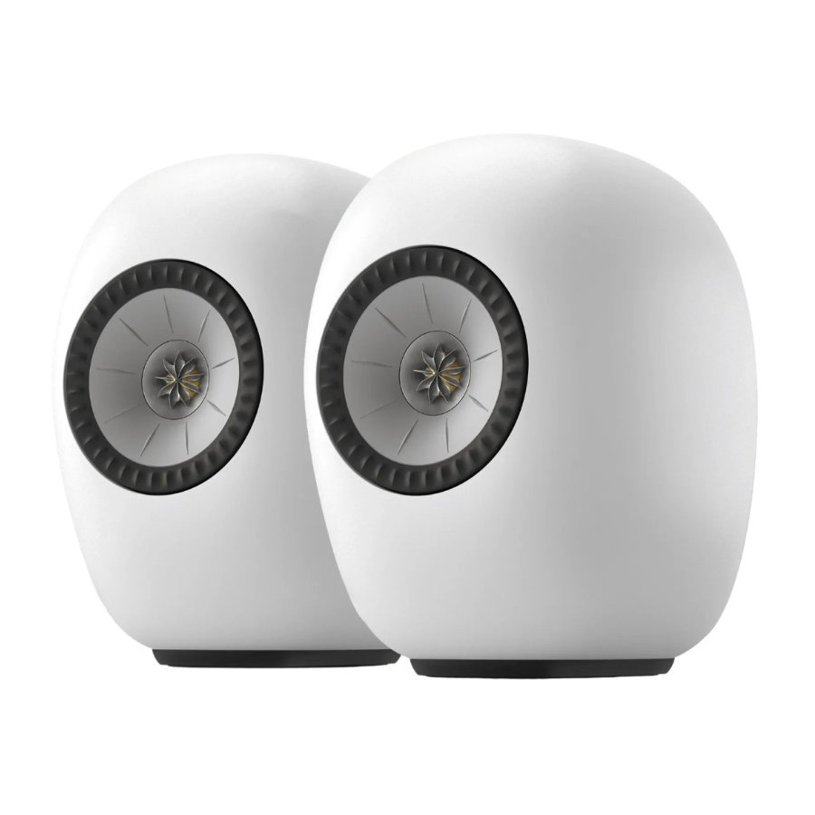KEF LS Luxe Mineral White