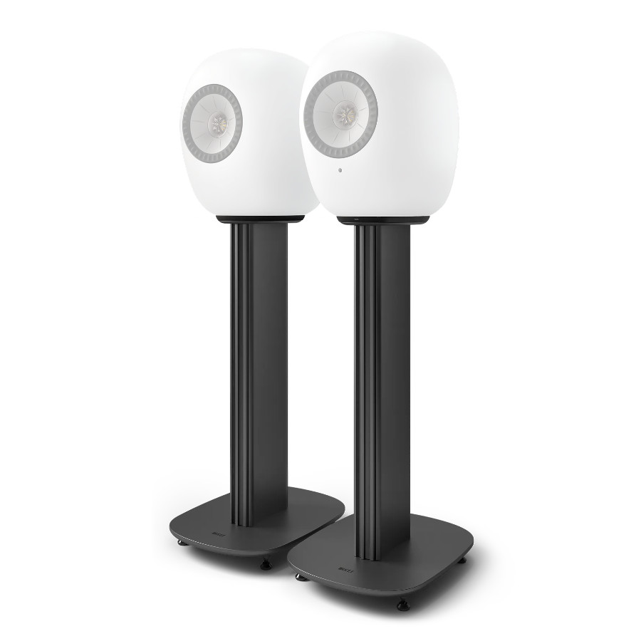 KEF S-Luxe Speaker Stands Slate Grey