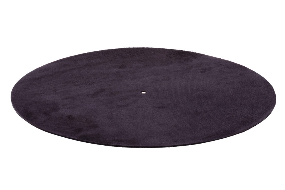 Analogis Mat Six Leather Black Slipmat