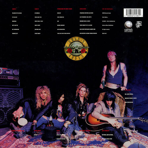 Guns N' Roses Appetite for Destruction