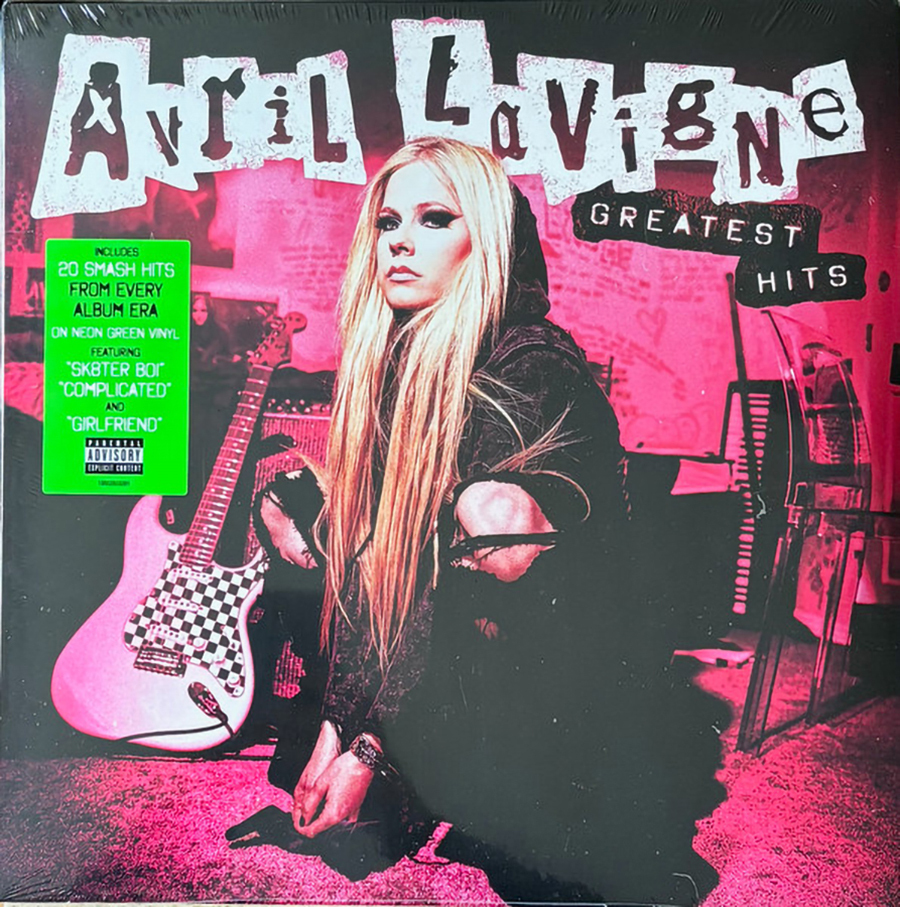 Avril Lavigne Greatest Hits Coloured Neon Green Vinyl (2 LP)