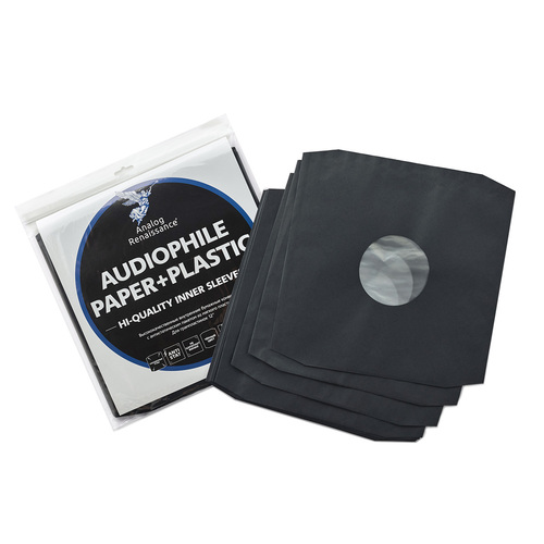 Analog Renaissance Inner Record Sleeve Audiophile Paper + Plastic Set (25 pcs.)