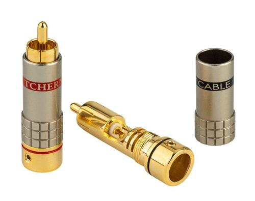 Tchernov Cable RCA Plug Special NG Yellow
