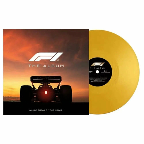 OST F1 The Album by Hans Zimmer Coloured Gold Vinyl