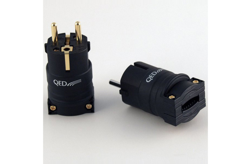 Qed Performance Euro Plug Gold