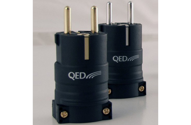 Qed Reference Euro Plug Rhodium
