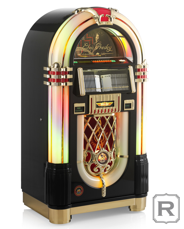 Ricatech Elvis Presley Limited Edition Jukebox Bluetooth Piano Black