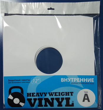 Heavy Weight Vinyl Inner Record Sleeves Type A (20 pcs.)