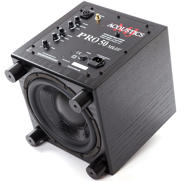 MJ Acoustics Pro 50 Mk III Black Ash