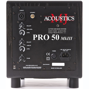 MJ Acoustics Pro 50 Mk III High Gloss Black