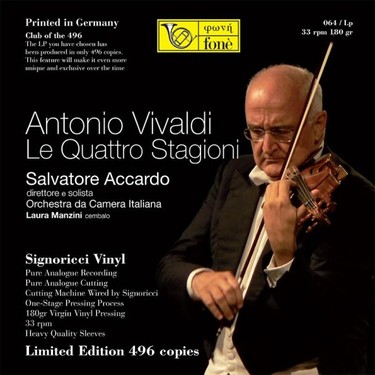 Fone Salvatore Accardo A.Vivaldi Le Quattro Stagioni