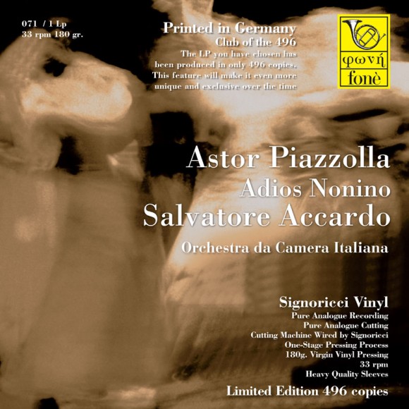 Fone Salvatore Accardo&Astor Piazzolla Adios Nonino