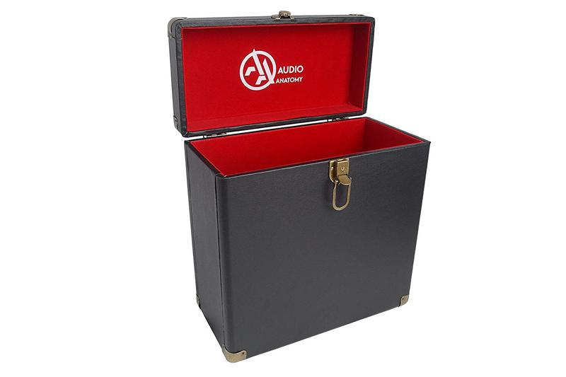 Audio Anatomy 12 Inch Album Record Case Black