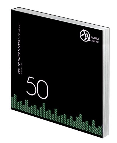 Audio Anatomy Outer Record Sleeves PVC Set (50 pcs.)