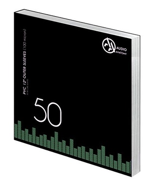 Audio Anatomy Outer Record Sleeves PVC Gatefold Set (50 pcs.)