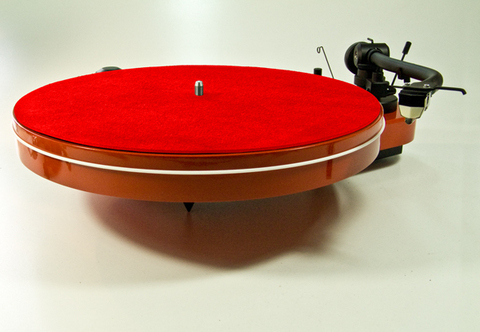 Analogis Mat Six Leather Red Slipmat