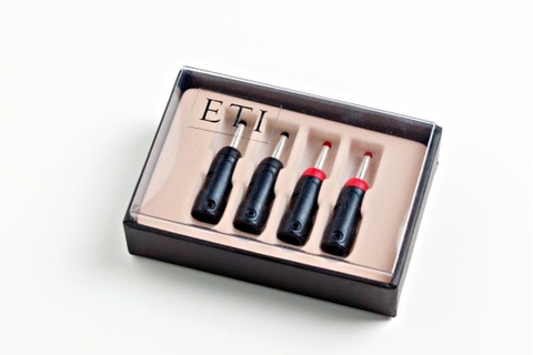 ETI Bayonet Silver Black Polymer Set (4 pcs.)