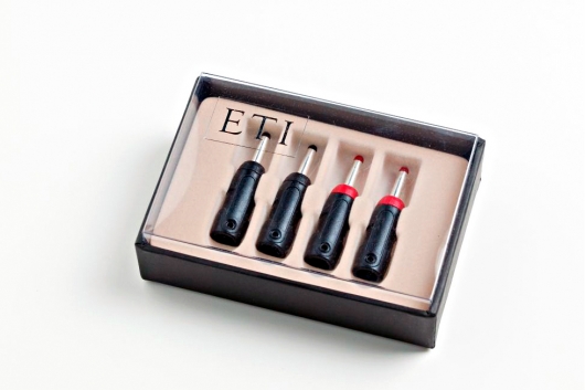 ETI Bayonet Silver Black Polymer Set (4 pcs.)