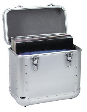 Roadinger Record Case Alu 50 Silver