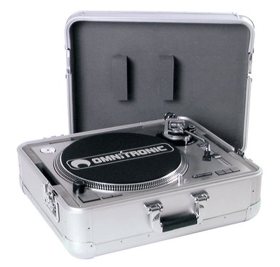 Roadinger Turntable Case Tour Alu Silver