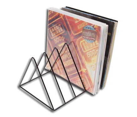 OnlyVinyl Vinyl Record Holder Triangle Black