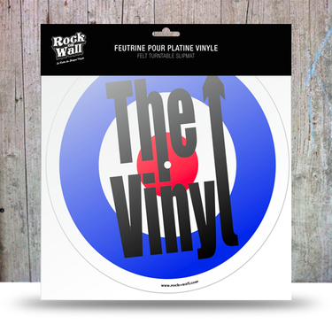 Rock on Wall Felt Slipmat "The Vinyl"