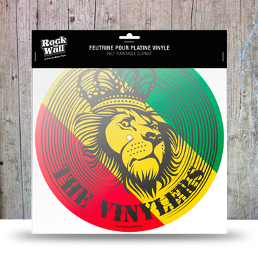 Rock on Wall Felt Slipmat "The Vinylers"