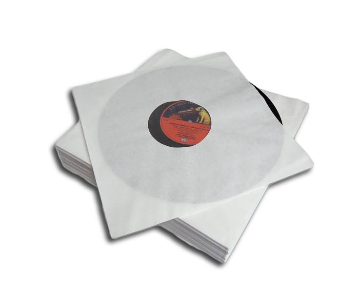 Onlyvinyl Inner Record Sleeves Premium Polyliner White