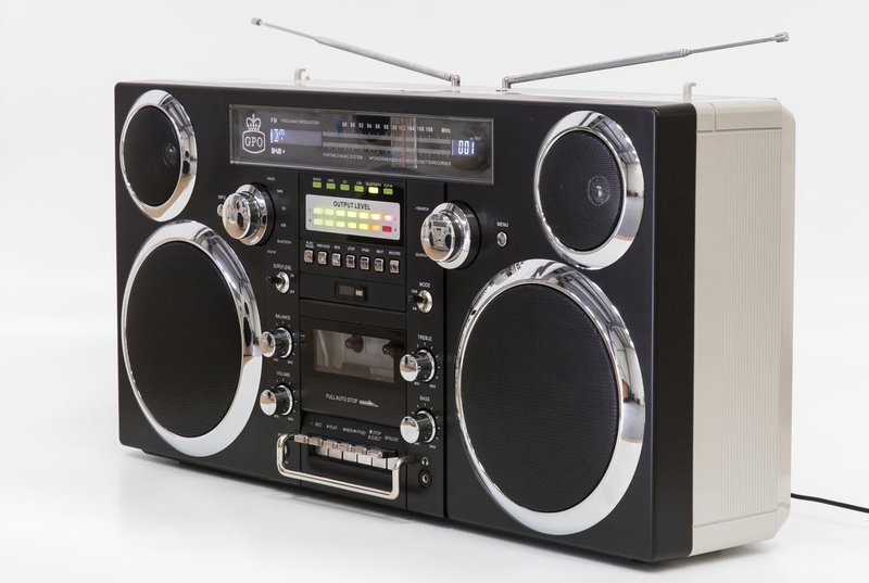 GPO Brooklyn Boombox Black