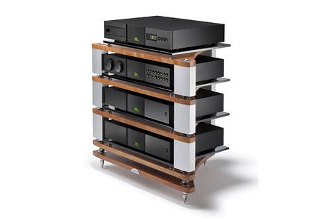 Naim Audio Fraim Tall Level Cherry Top/Black Leg