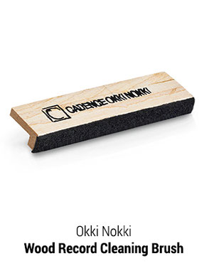 Okki Nokki Wood Record Cleaning Brush