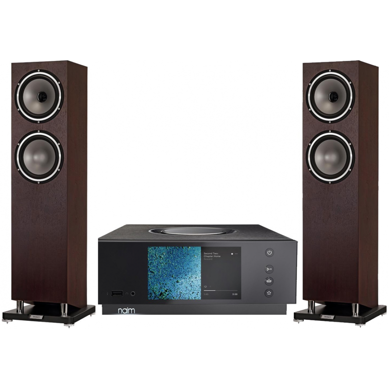 Naim Uniti Atom + Tannoy Revolution XT 8F