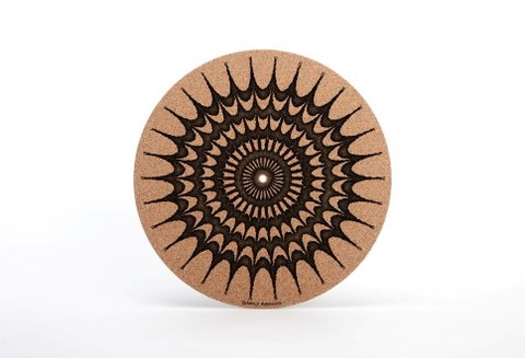 Simply Analog Cork Slipmat Mat Iris