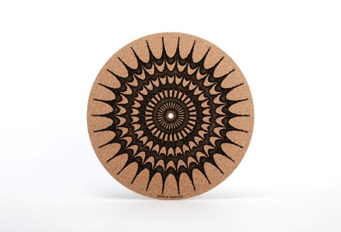 Simply Analog Cork Slipmat Mat Iris